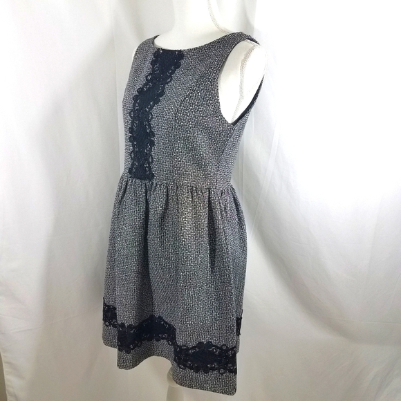 Altar'd State Dresses & Skirts - Altar'd State Black and White Tweed Dress L